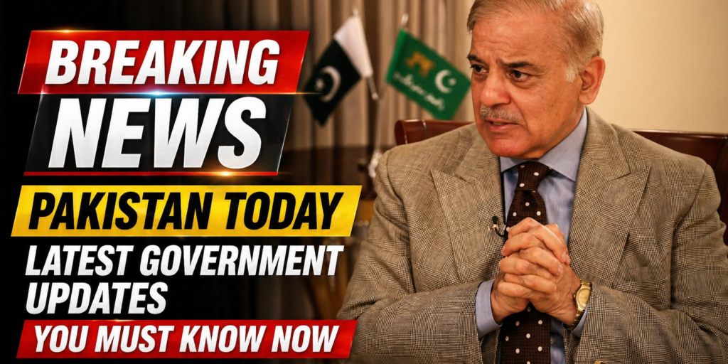 Breaking News Pakistan Today