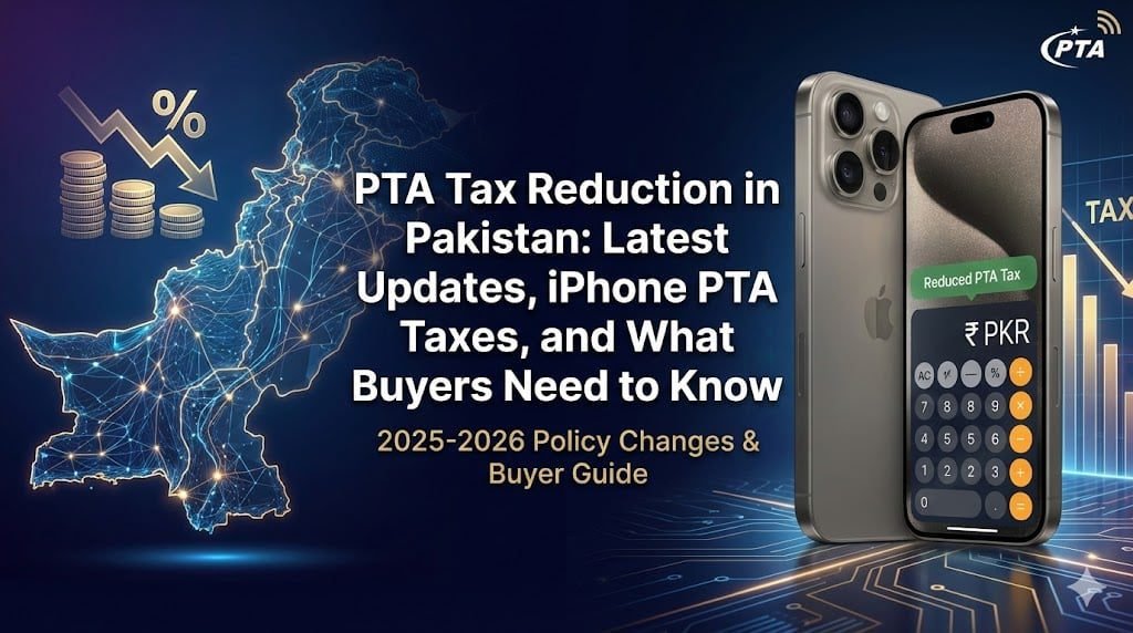 PTA Tax iPhone Pakistan 2026 latest list and prices