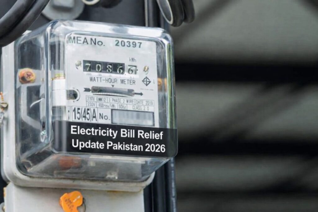 Electricity Bill Relief Pakistan government update 2026 showing subsidy and bill reduction scheme details in Pakistan