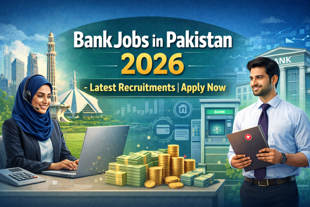 Latest Bank Jobs in Pakistan 2026 apply online banking careers