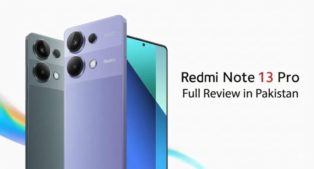 Redmi Note 13 Review Pakistan front display design and screen quality