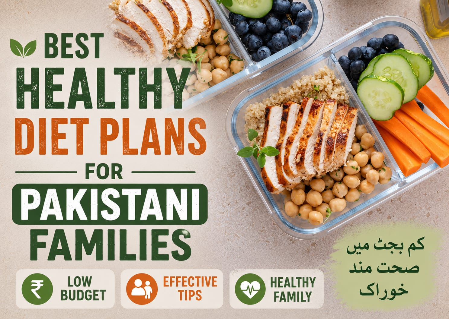 Best Healthy Diet Plans for Pakistani Families Low Budget & Effective Tips for Everyday Nutrition