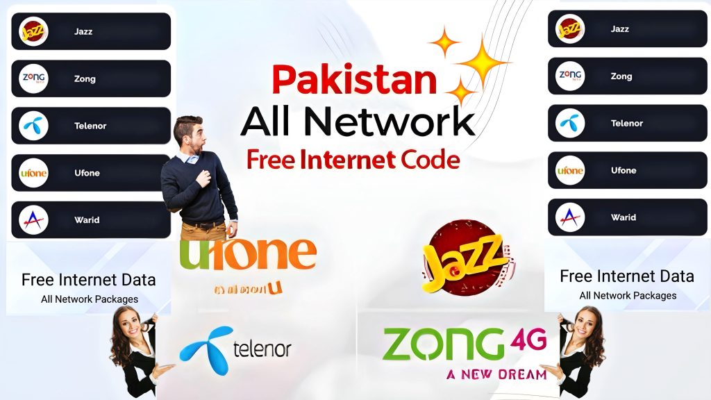 Free Internet Offers Pakistan Updated Working Codes for All Networks in 2026