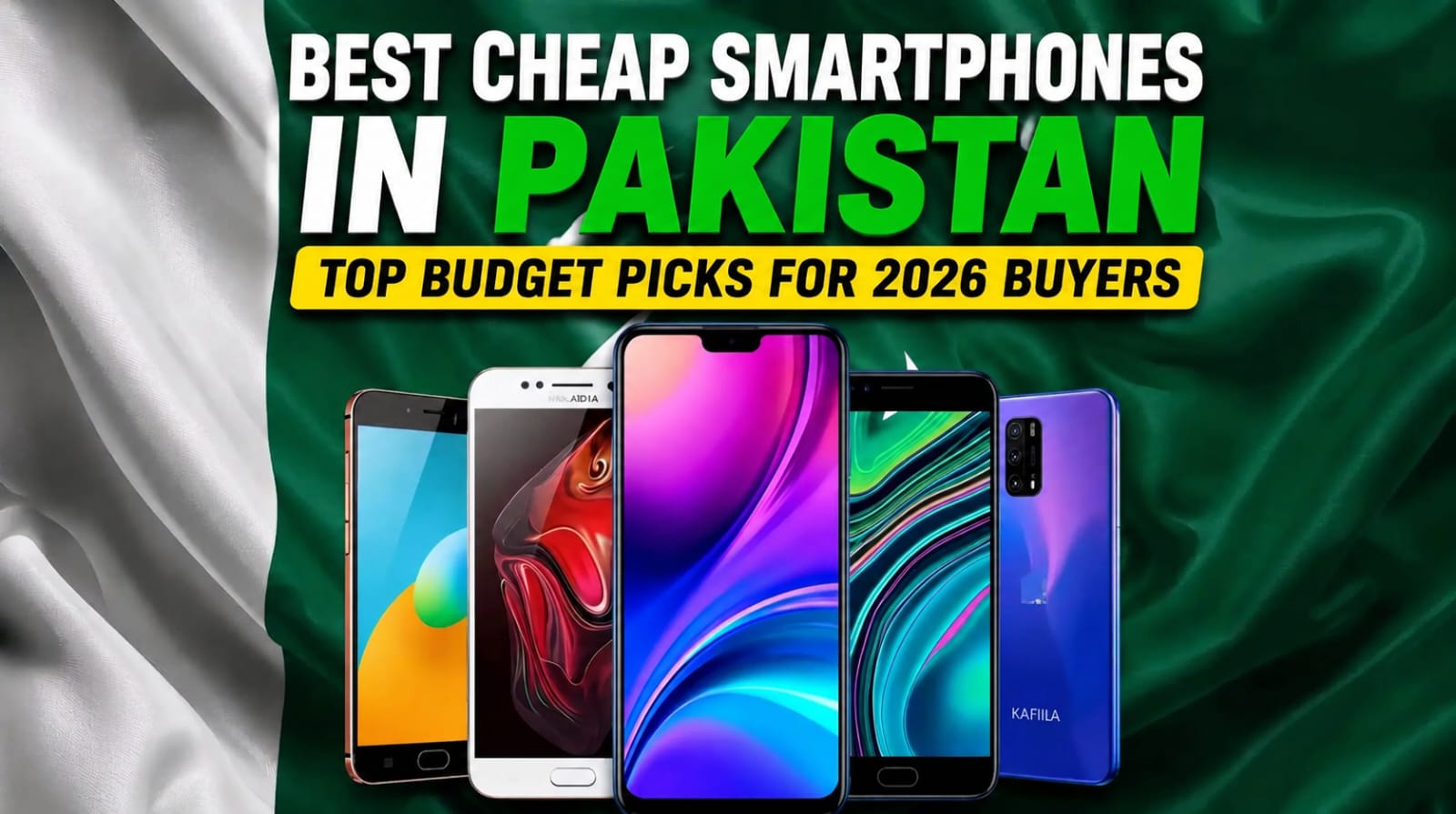 Best Cheap Smartphones in Pakistan Top Budget Picks for 2026 Buyers