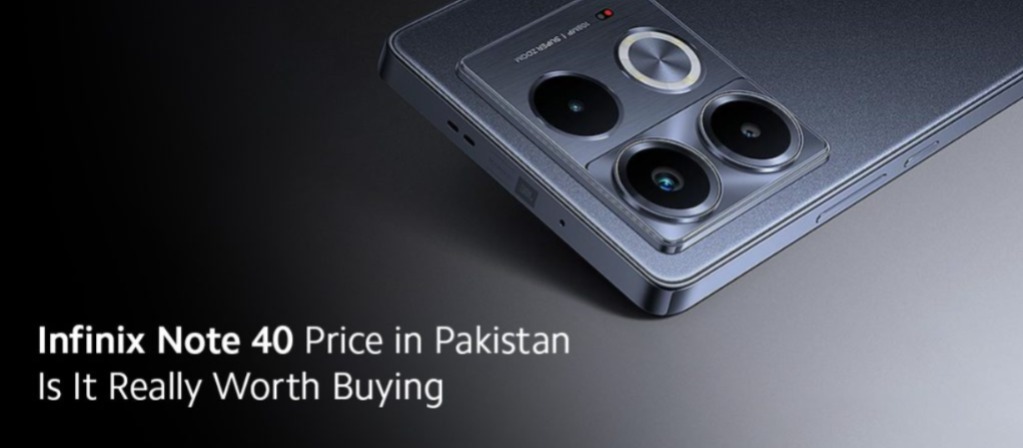 Infinix Note 40 Review Pakistan smartphone front design