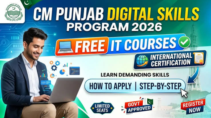 Free Government IT Courses Pakistan for students and freelancers