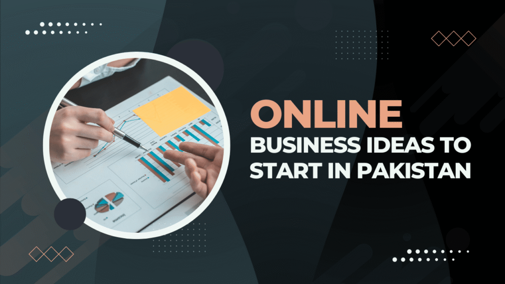 online business women Pakistan working from home on laptop